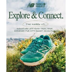 New Balance X Parks Project Trail Running Shoes W 9/ M 7.5